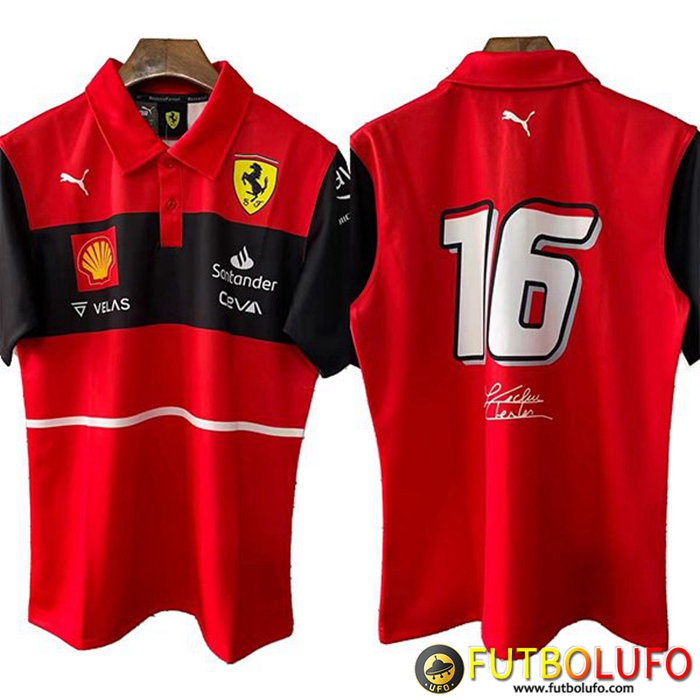 Polo F1 Scuderia Ferrari Team Rojo 2022