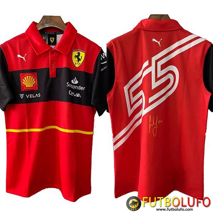 Donde Comprar Polo F1 Scuderia Ferrari Team Rojo 2022
