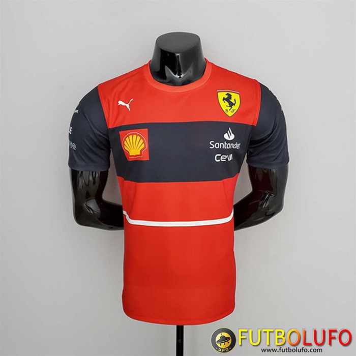 T-Shirt F1 Scuderia Ferrari Team Rojo 2022