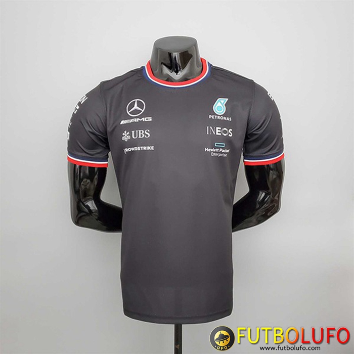 T-Shirt F1 Mercedes Benz Team Negro 2022