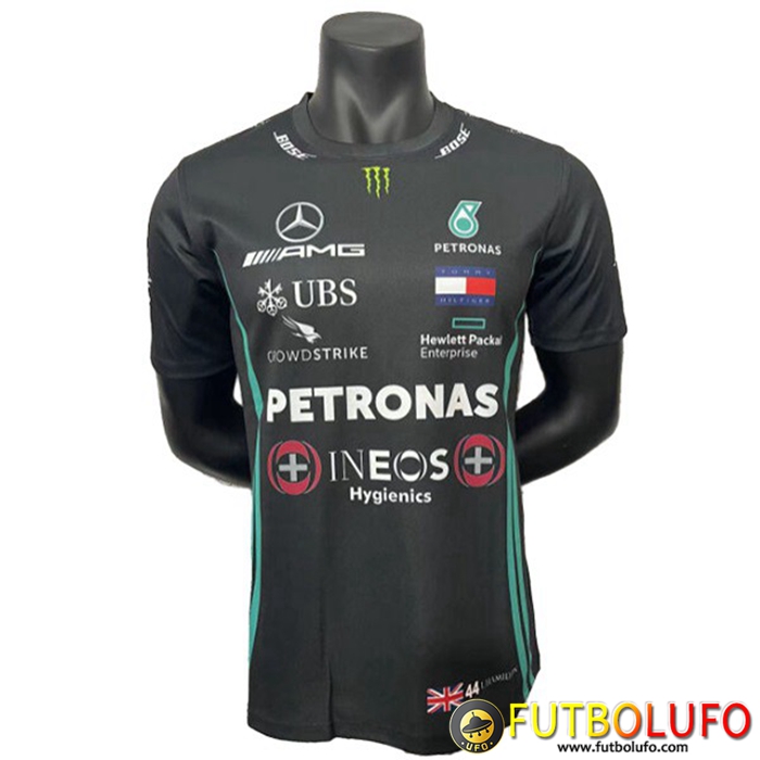 T-Shirt F1 Mercedes Benz Team Negro 2022