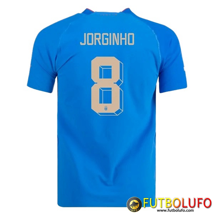 Camiseta Equipo Nacional Italia (JORGINHO #8) 2022/2023 Primera