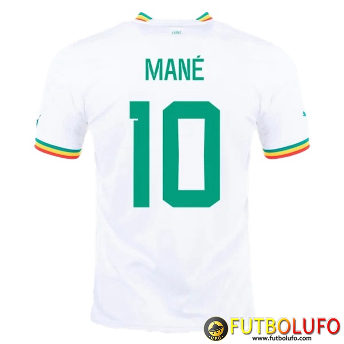 Camiseta Equipo Nacional Sénégal (MANE #10) 2022/2023 Primera