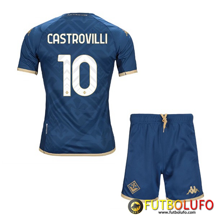 Camisetas De Futbol ACF Fiorentina (CASTROVILLI #10) Ninoss Tercera 2022/2023