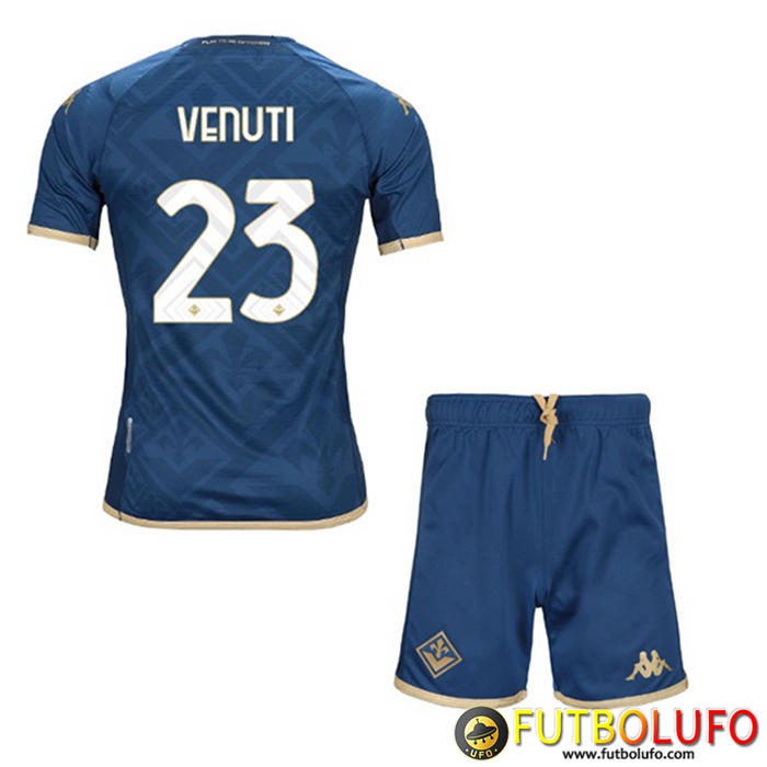 Camisetas De Futbol ACF Fiorentina (VENUTI #23) Ninoss Tercera 2022/2023