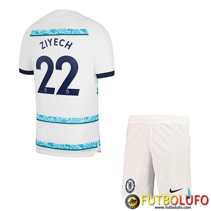 Camisetas De Futbol Chelsea (ZIYECH #22) Ninoss Segunda 2022/2023
