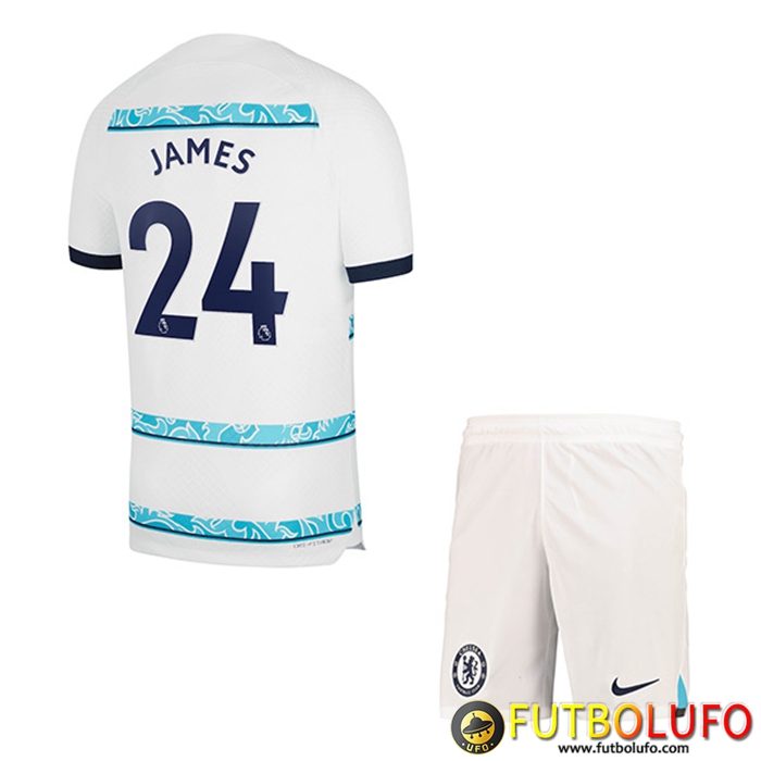 Camisetas De Futbol Chelsea (JAMES #24) Ninoss Segunda 2022/2023