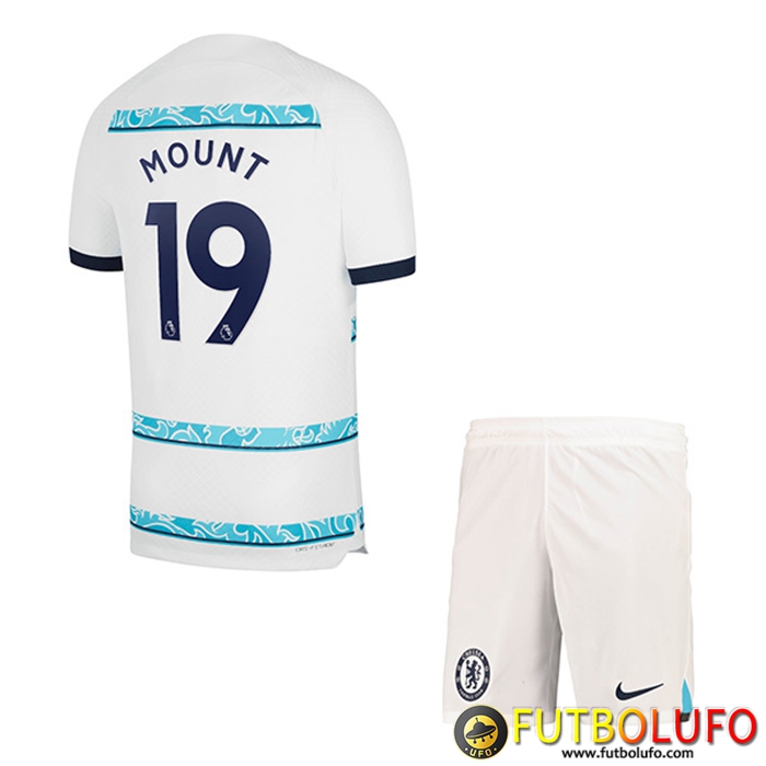 Camisetas De Futbol Chelsea (MOUNT #19) Ninoss Segunda 2022/2023