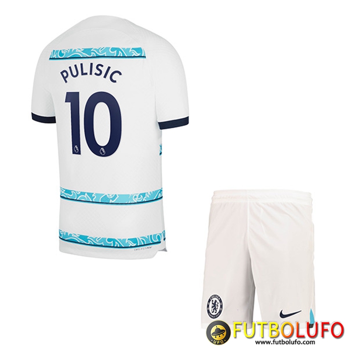 Camisetas De Futbol Chelsea (PULISIC #10) Ninoss Segunda 2022/2023
