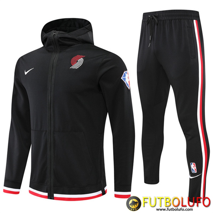 Chandal Equipos De Futbol Portland Trail Blazers Negro 2022