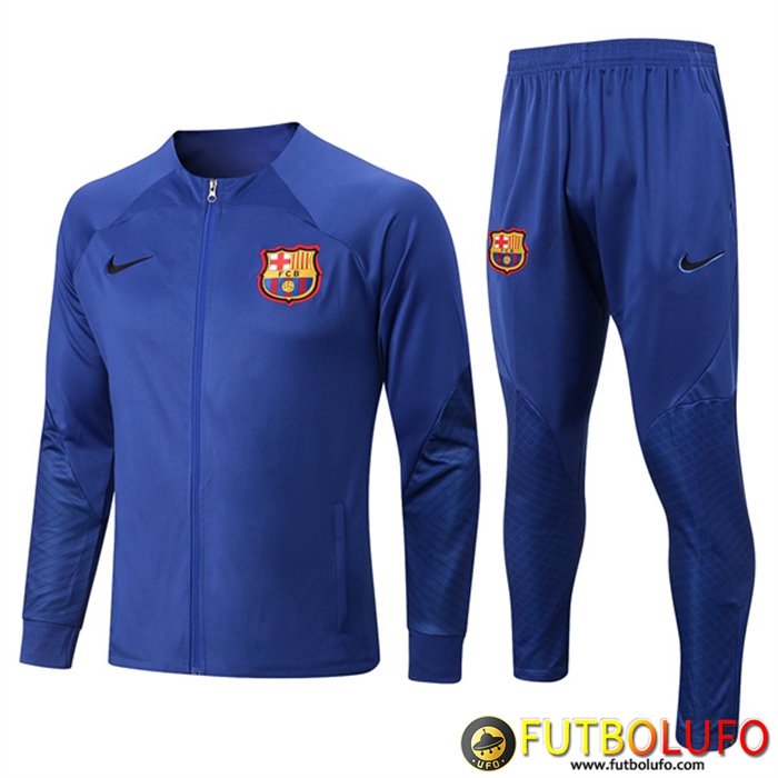 Chandal Equipos De Futbol - Chaqueta FC Barcelona Azul 2022/2023