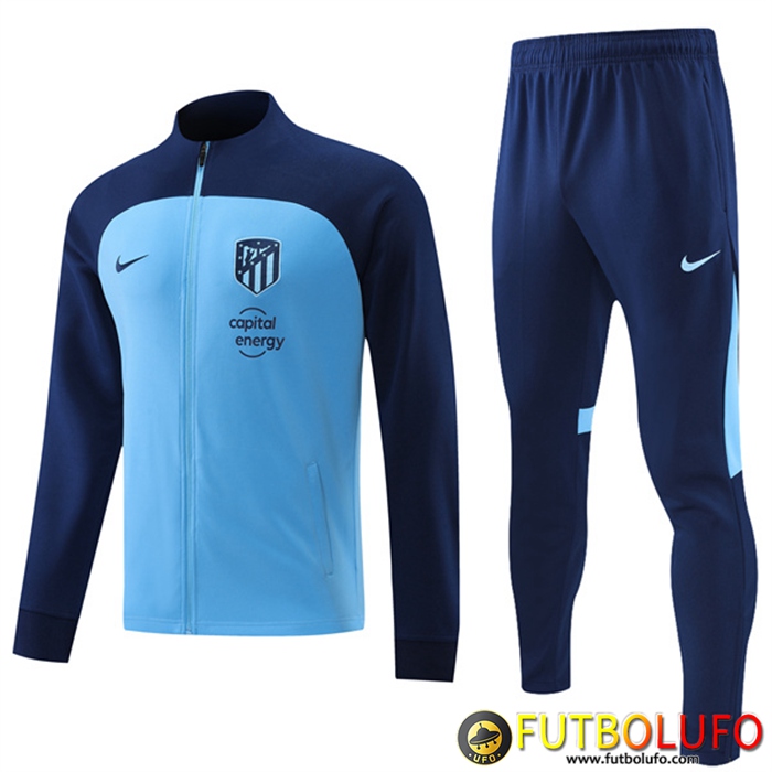 Chandal Equipos De Futbol - Chaqueta Atletico Madrid Azul 2022/2023