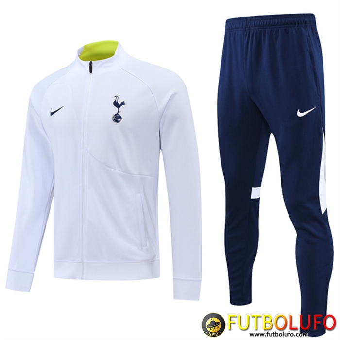 Chandal Equipos De Futbol - Chaqueta Tottenham Hotspurs Blanco 2022/2023