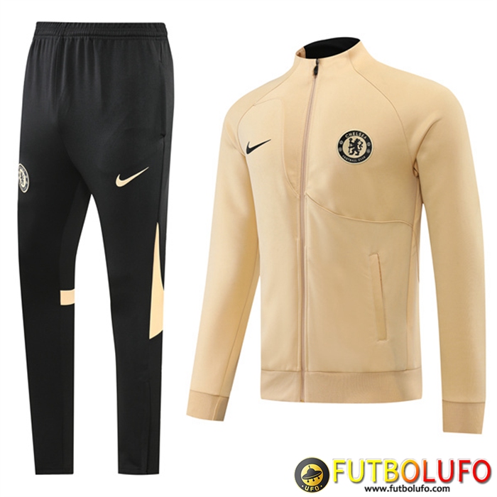 Chandal Equipos De Futbol - Chaqueta FC Chelsea Amarillo 2022/2023
