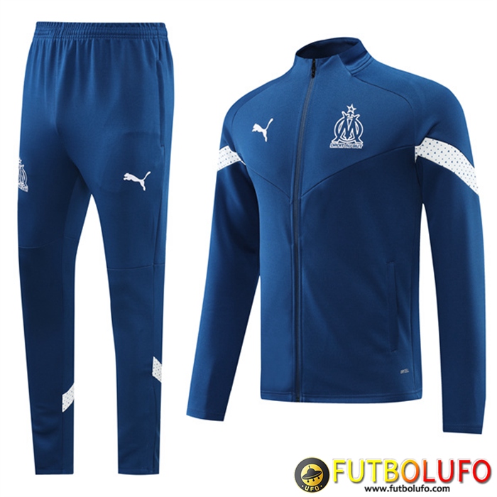 Chandal Equipos De Futbol - Chaqueta Marsella Azul 2022/2023