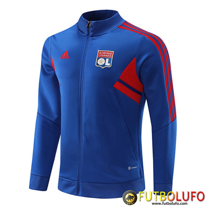 Chaquetas Futbol Lyon Azul 2022/2023