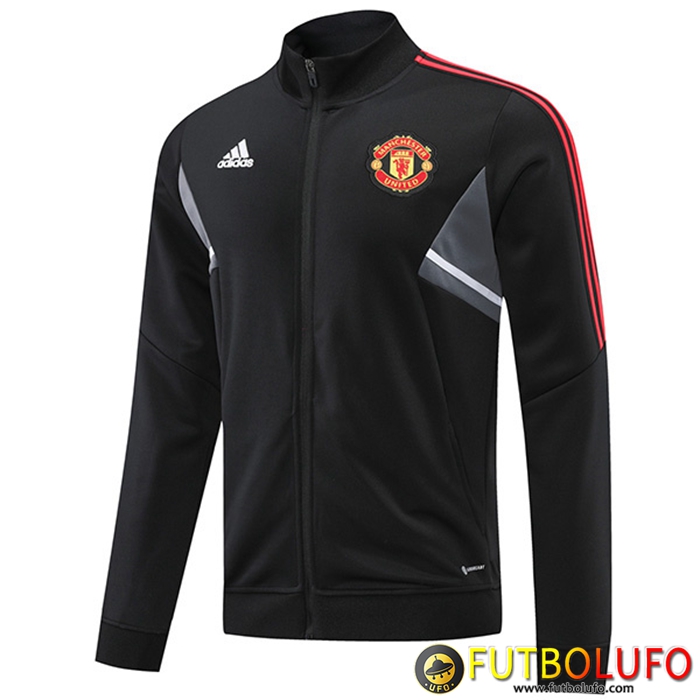Chaquetas Futbol Manchester United Negro 2022/2023