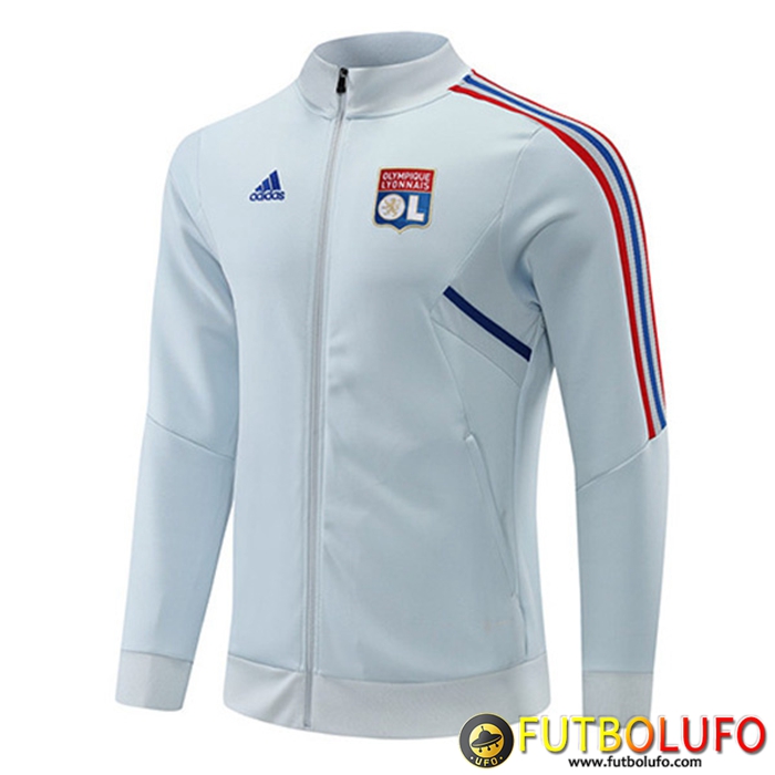 Chaquetas Futbol Lyon Gris 2022/2023