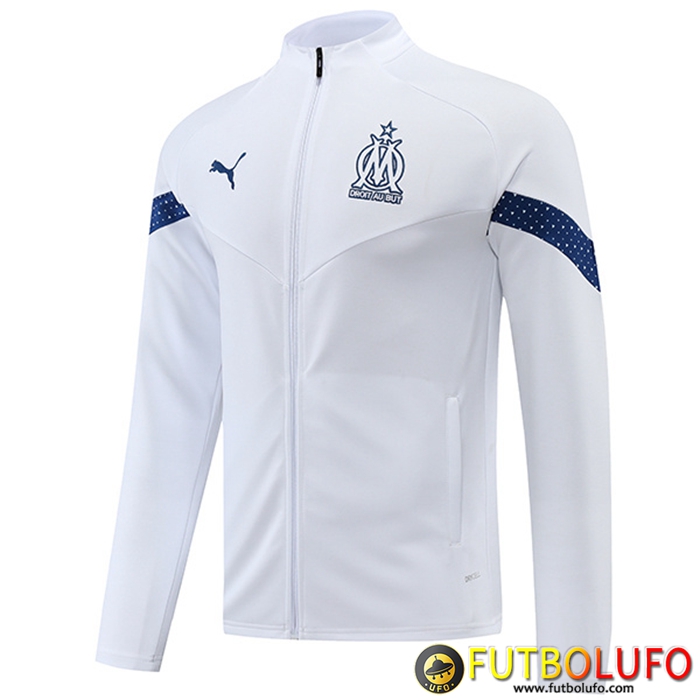 Chaquetas Futbol Marsella Blanco 2022/2023