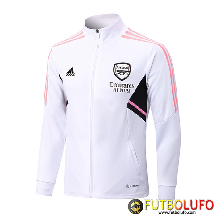 Chaquetas Futbol Arsenal Blanco 2022/2023