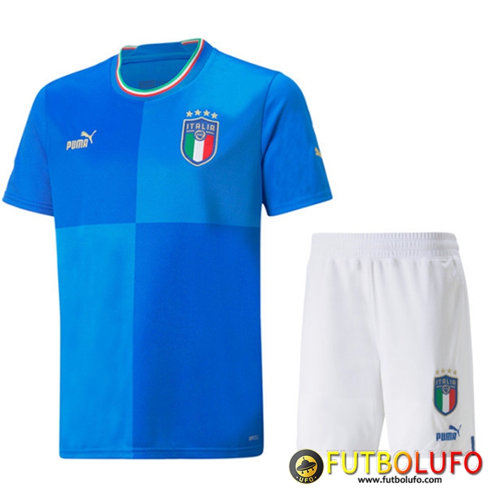 Camisetas De Futbol Italia Primera + Cortos Copa Del Mundo 2022