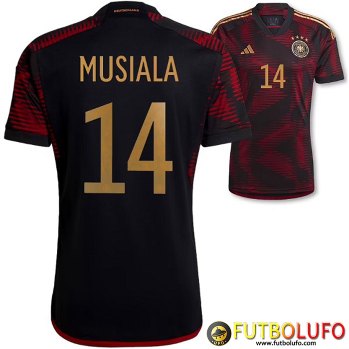 Camisetas De Futbol Alemania (MUSIALA #14）Copa Del Mundo 2022 Segunda