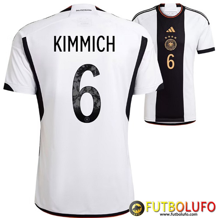 Camisetas De Futbol Alemania (KIMMICH #6）Copa Del Mundo 2022 Primera