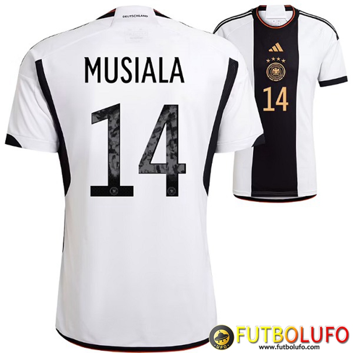 Camisetas De Futbol Alemania (MUSIALA #14）Copa Del Mundo 2022 Primera
