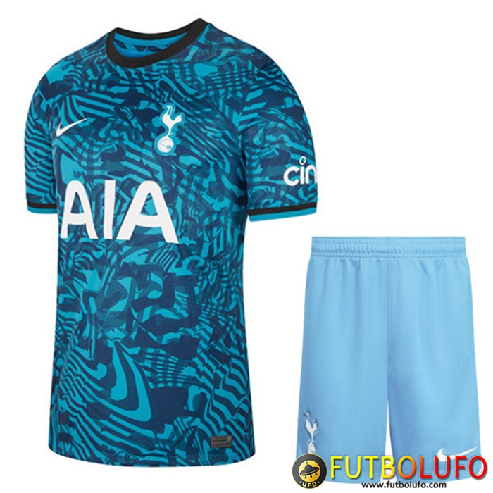 Nueva Camisetas De Futbol Tottenham Hotspur Ninos Tercera 2022/2023