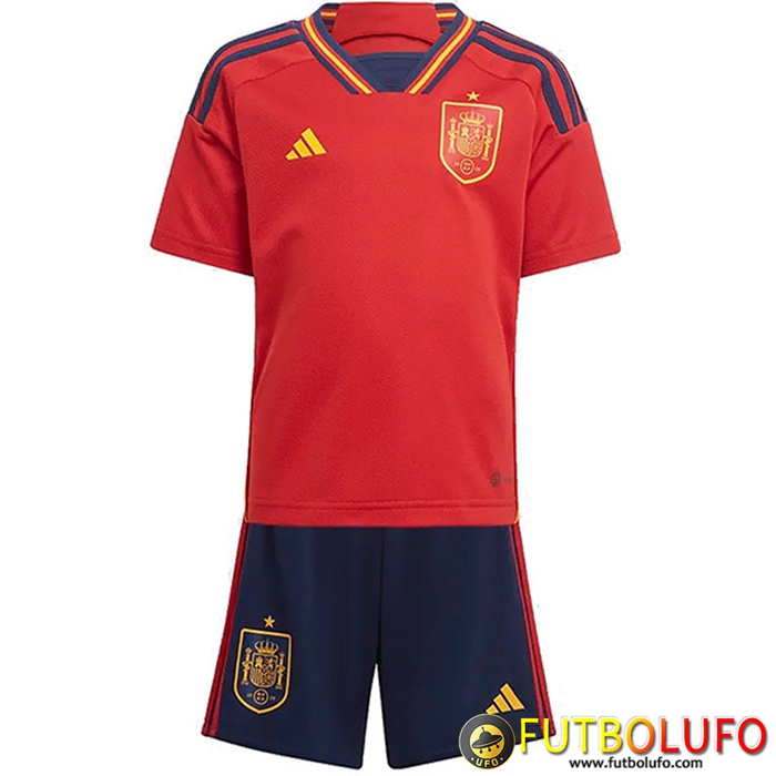 Nueva Camisetas De Futbol España Ninos Primera 2022/2023