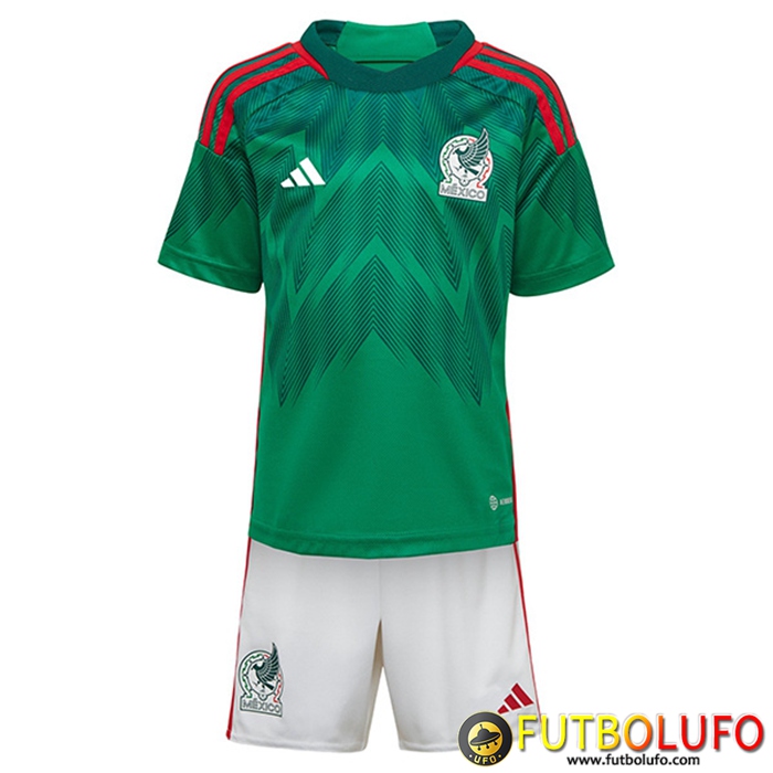 Nueva Camisetas De Futbol México Ninos Primera 2022/2023