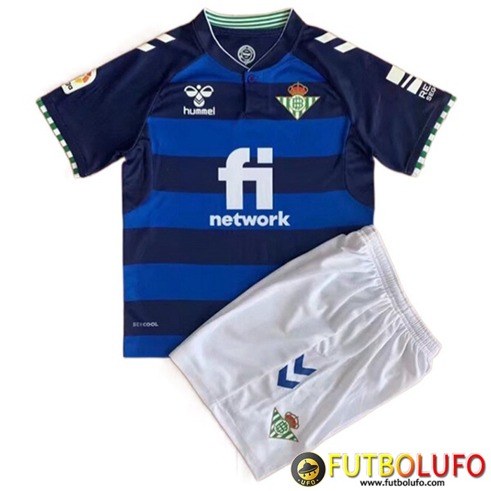 Nueva Camisetas De Futbol Real Betis Ninos Segunda 2022/2023