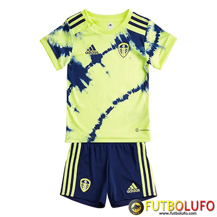 Nueva Camisetas De Futbol Leeds United Ninos Segunda 2022/2023