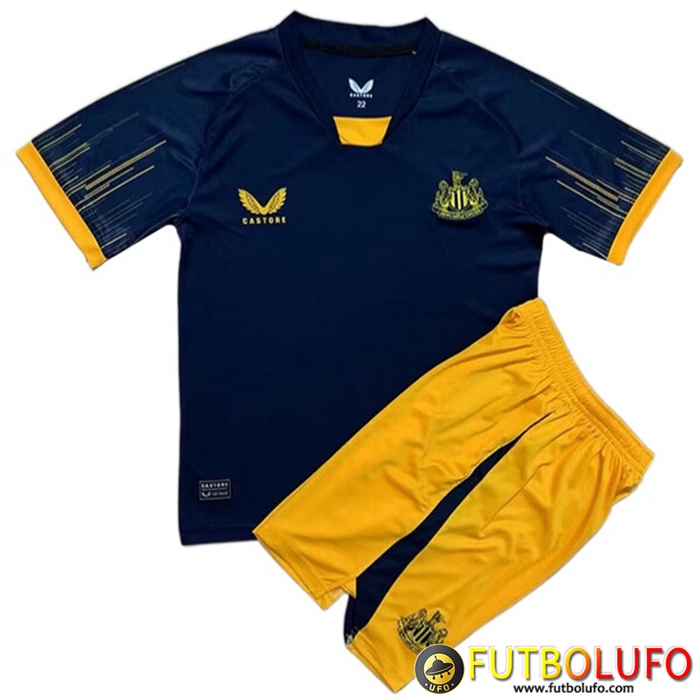 Nueva Camisetas De Futbol Newcastle United Ninos Segunda 2022/2023