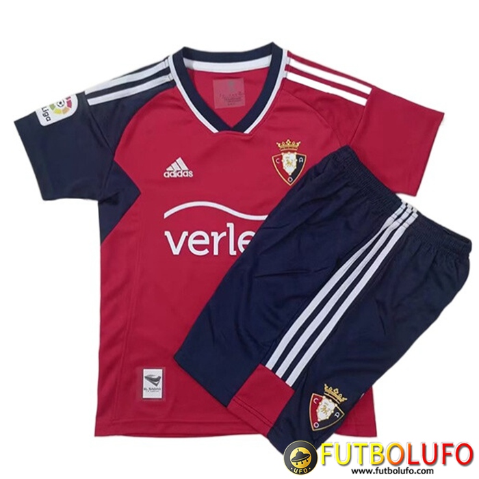 Nueva Camisetas De Futbol Atletico Osasuna Ninos Primera 2022/2023