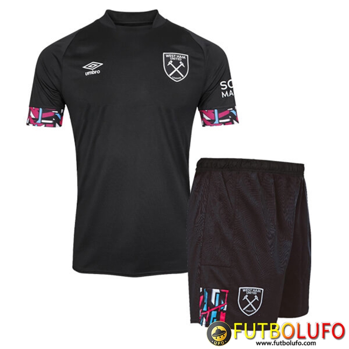 Nueva Camisetas De Futbol West Ham Ninos Segunda 2022/2023
