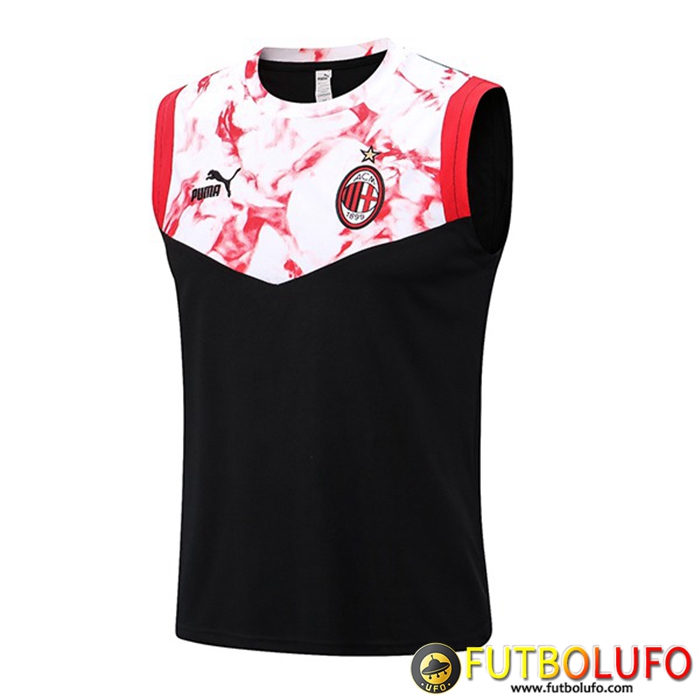 Training Debardeur AC Milan Negro/Blanco 2022/2023
