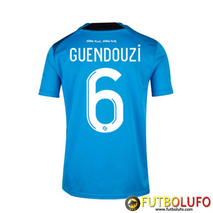 Camisetas De Futbol Marsella (GUENDOUZI #6) 2022/2023 Tercera