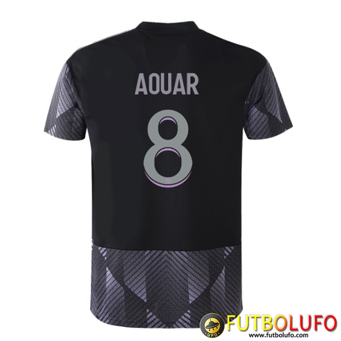 Camisetas De Futbol Lyon (AOUAR #8) 2022/2023 Tercera