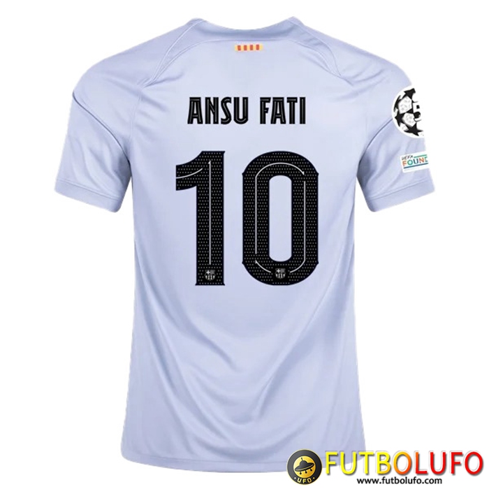 Camisetas De Futbol Barcelona (ANSU FATI #10) 2022/2023 Tercera