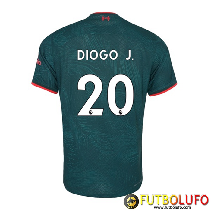 Camisetas De Futbol Liverpool (DIOGO J. #20) 2022/2023 Tercera