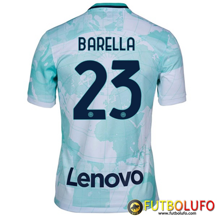 Camisetas De Futbol Inter Milan (BARELLA #23) 2022/2023 Segunda