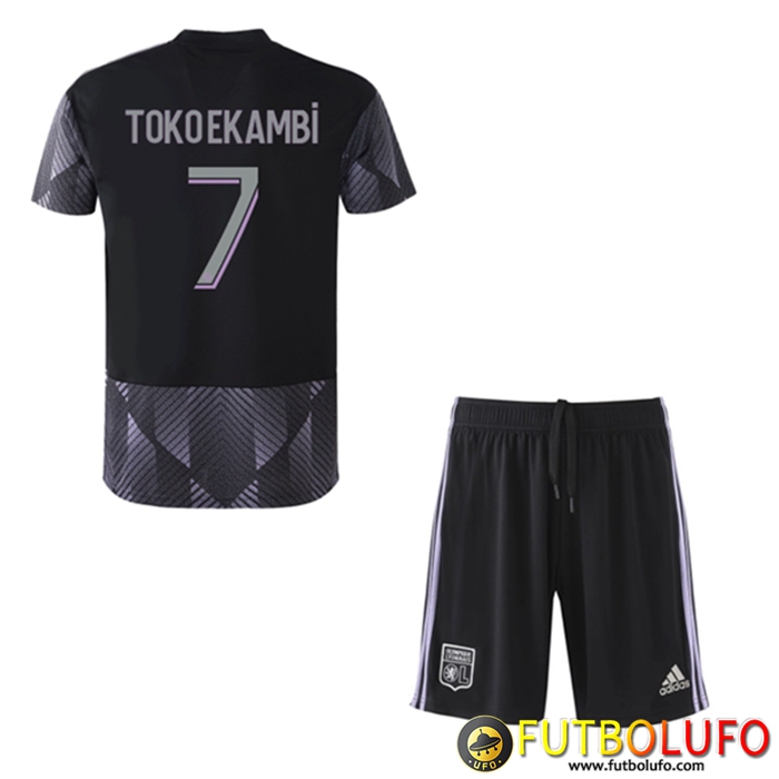 Camisetas De Futbol Lyon (TOKO EKAMBI #7) Ninos Tercera 2022/2023
