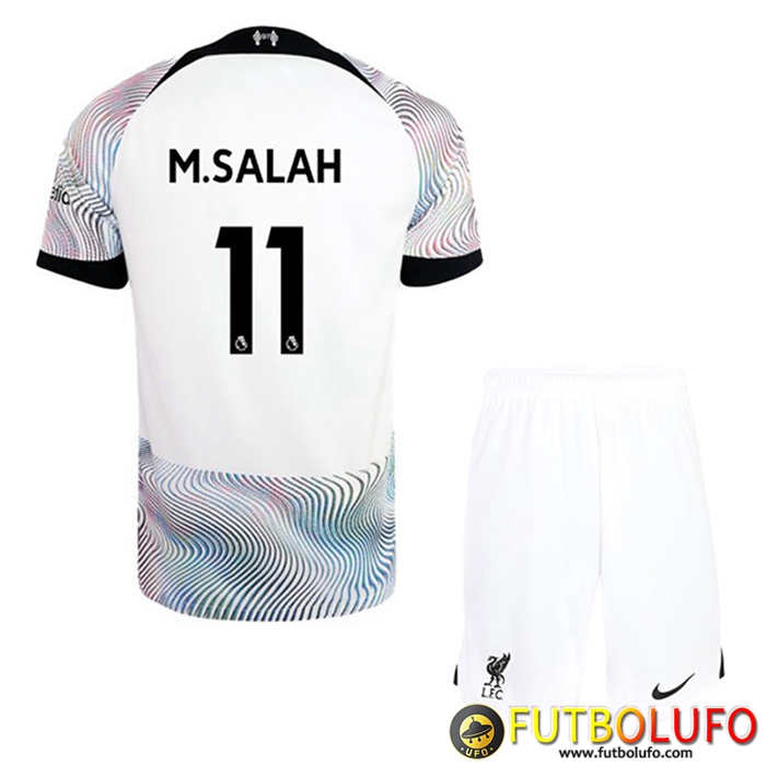 Camisetas De Futbol Liverpool (M.SALAH #11) Ninos Segunda 2022/2023