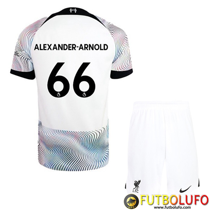 Camisetas De Futbol Liverpool (ALEXANDER-ARNOLD #66) Ninos Segunda 2022/2023