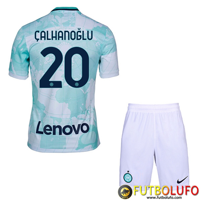 Camisetas De Futbol Inter Milan (ÇALHANOGLU #20) Ninos Segunda 2022/2023
