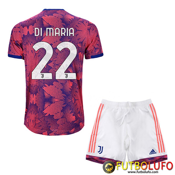 Camisetas De Futbol Juventus (DI MARIA #22) Ninos Tercera 2022/2023
