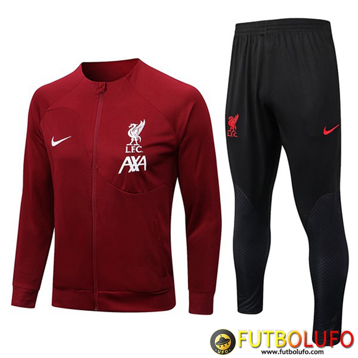 Chandal Equipos De Futbol - Chaqueta FC Liverpool Rojo 2022/2023