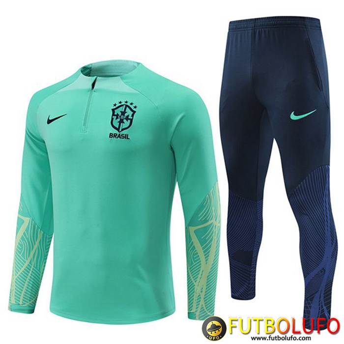 Chandal Equipos De Futbol Brasil Verde 2022/2023