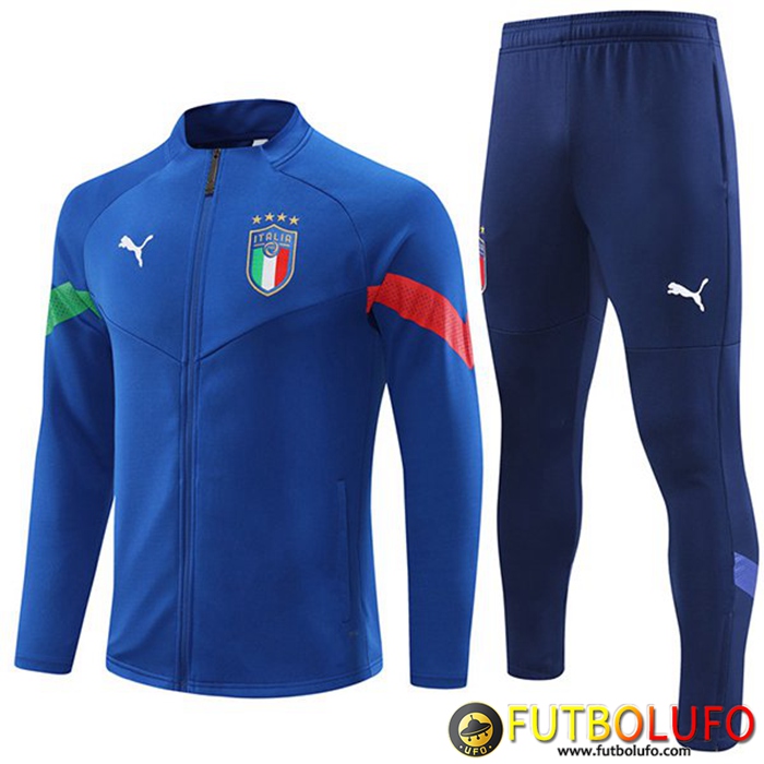 Chandal Equipos De Futbol - Chaqueta Italia Azul 2022/2023
